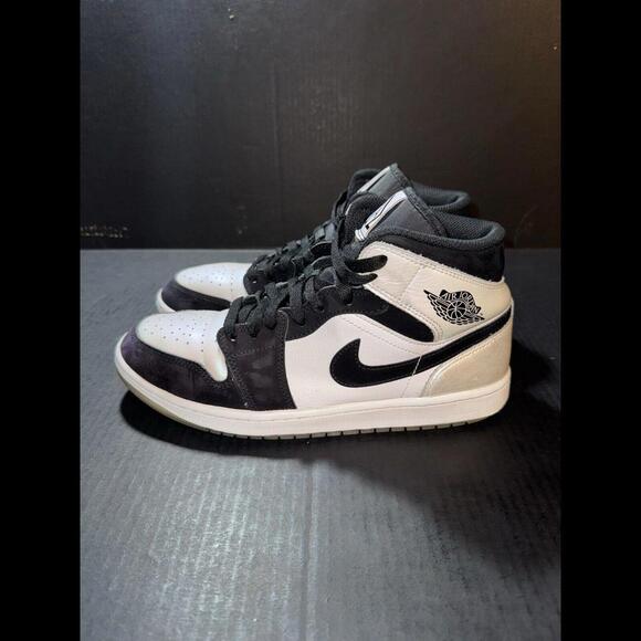 Nike Air Jordan 1 Mid SE 'Diamond' - DH6933-100 - Size 8.5 - Picture 5 of 9